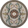 ROMA. Cтолешница из мраморной мозаики D=60 cm. 