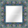 FLORENCE BLUE Рама для зеркала из стеклянной мозаики ширина 20 см