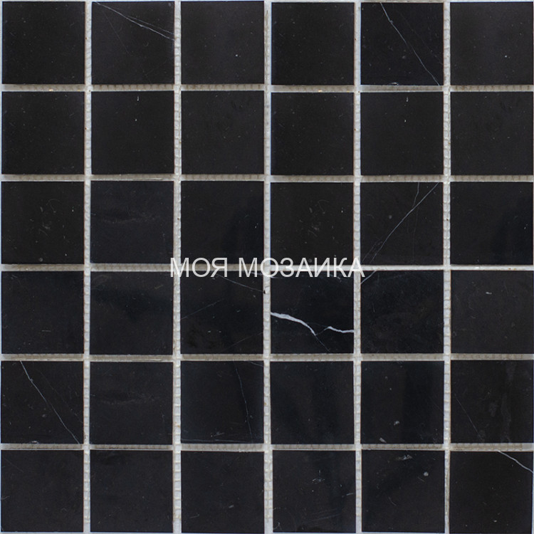 Nero Marquina Pol. Мозаика 48х48х4 mm