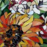 Художественное мозаичное панно Вальс цветов 14