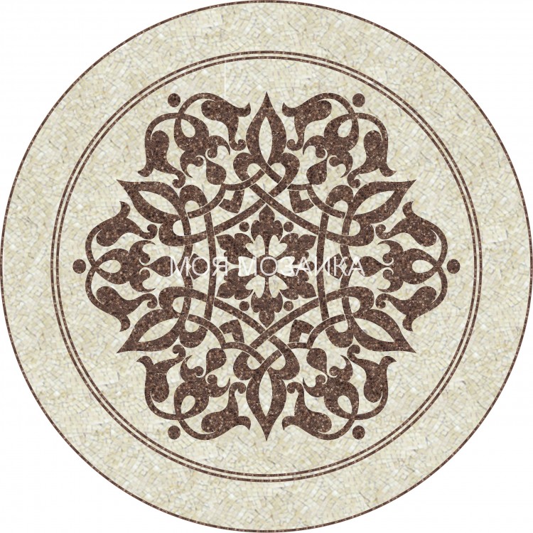 SHEIH 3-Marble Панно художественное мозаичное для хамама