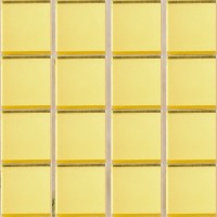 Мозаика желтое золото 24 карата резаная гладкая 10х10 мм