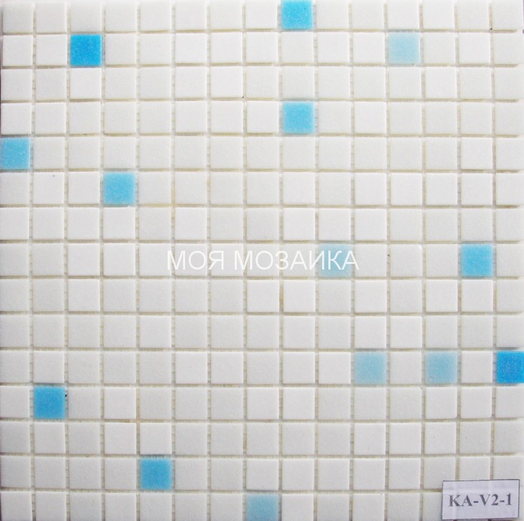  Микс KA-V2-1 мозаика для бассейна 20х20 мм