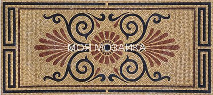 ELLADA 25 Мраморный мозаичный ковер 200x300 cm
