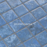 EZARRI ZEN BLUESTONE Safe-Step 50х50х6 мм Мозаика стеклянная с текстурой натурального камня противоскользящая