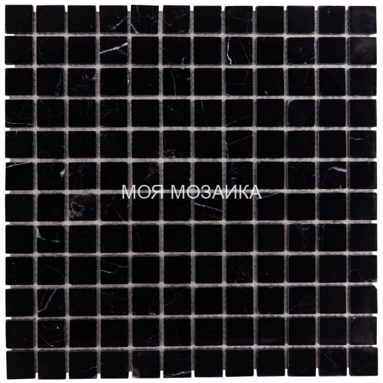 Nero Marquina Pol. Мозаика 23х23х4 mm