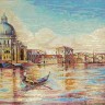 Венеция 2. Художественое мозаичное панно 140x100 cm