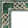 CELTIC GREEN Бордюр художественный мозаичный 20 cm