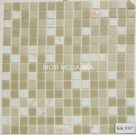  Микс KK5317 мозаика стеклянная 20х20 мм
