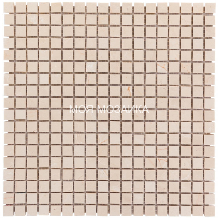 Crema Marfil Pol. Мозаика 15х15х8 mm