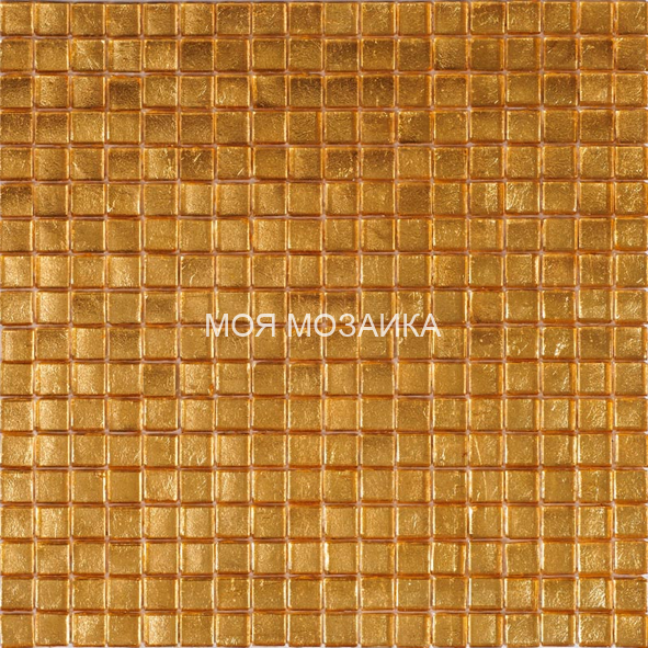 MJ130-15 Мозаика аналог золота 15х15 мм