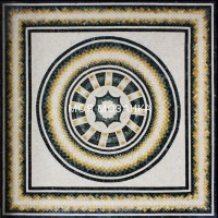 ROMANO 03 Мраморный мозаичный ковер 100x100 cm