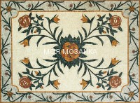 ROMANO 35 Мраморный мозаичный ковер 85x115 cm