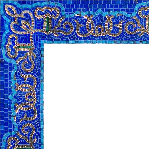 SHEIH 5 Мозаичный бордюр для хамама